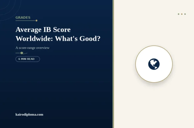 Average IB Diploma Score Worldwide: What's a "Good" Score?